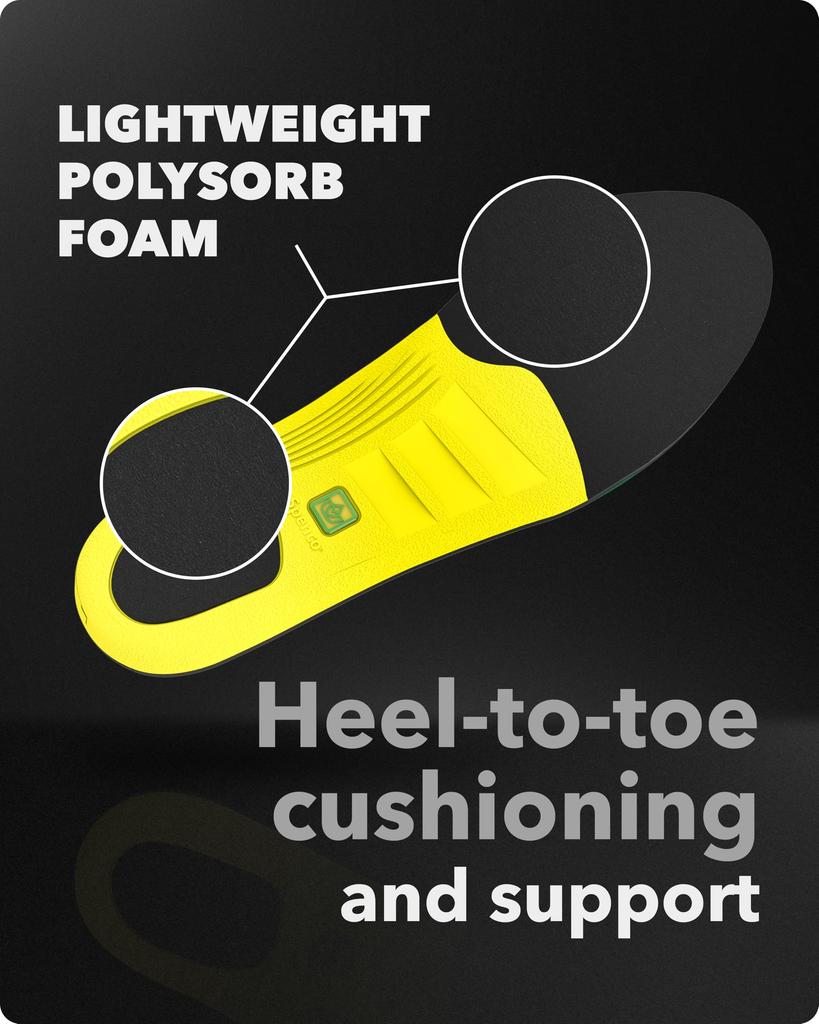 Spenco Heavy Duty Green 37-816-04 Men's #05 (29.0-31.0)