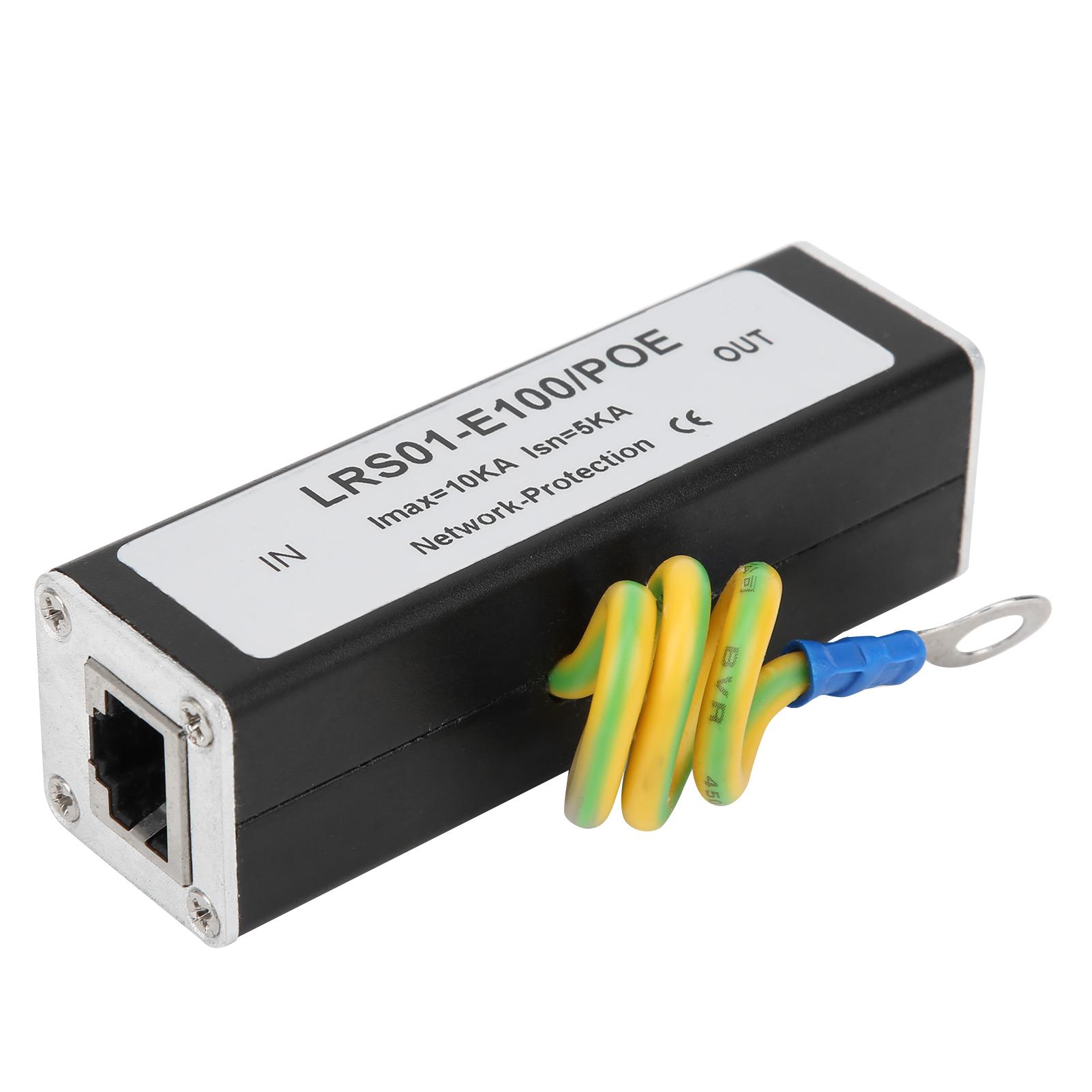 

POE Networks Arrester IP Camera Thunder Surge Protector Quick Response Security Application