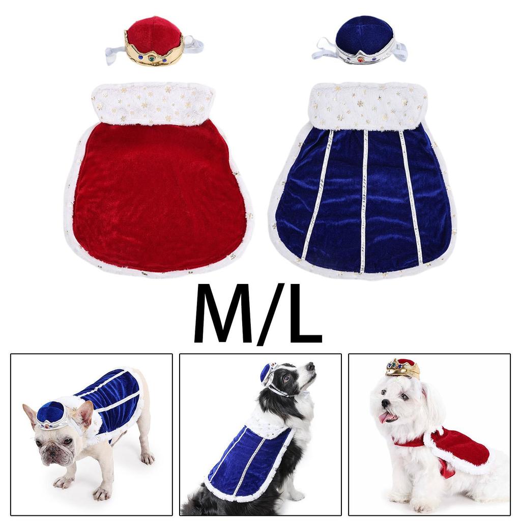 Halloween Dog Costume Pet Apparel Clothes Comfortable with Adjustable Strap Halloween Photo Costume for Christmas Festival