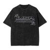 Lisa Rockstar T Shirt Beach Logo Graphic T-Shirts Vintage Washed Cotton Tshirt For Men's Women's Clothing Short Sleeve Tees Top
