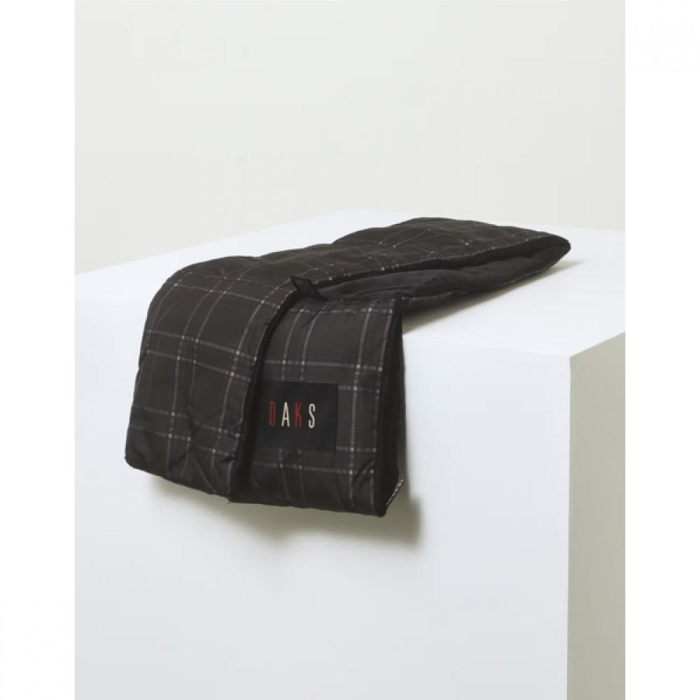 DakS Men S Check Pattern Down Padding Muffler Dcmu6f956cg