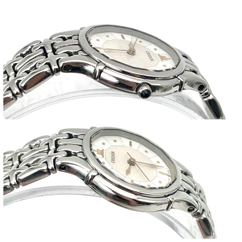 [USED] Credor Women's Silver Quartz Watch 7371-5030