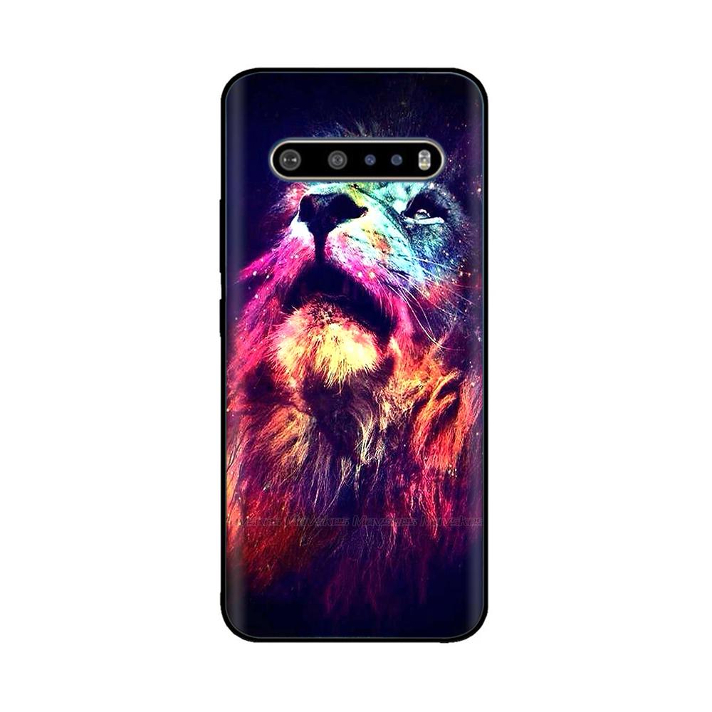 Für LG V60 ThinQ Hülle 6,8" Weiches Silikon TPU Handyhülle Funda Für LG V60 ThinQ 5G V 60 Rückseite lgV60 ThinQ coque Bumper Schale