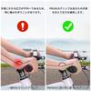 PRUNUS Mountain Bike Handlebar Ergonomic Grips, Design, Anti-Slip (130+90mm)