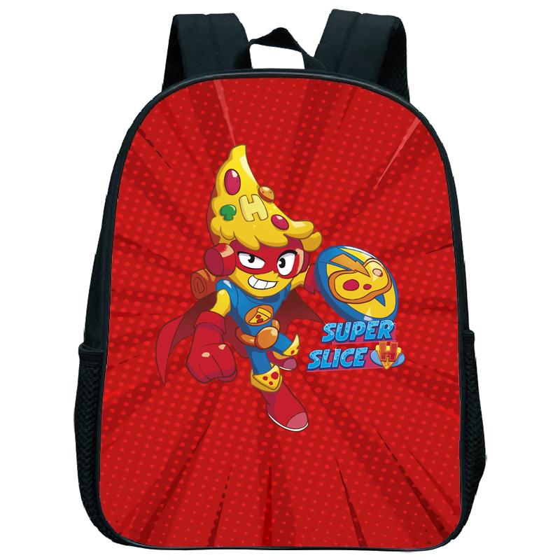 Superzings Kazoom Kids Backpack Children Kindergarten Schoolbag Super Zings 3-5 Years Old Boys Girls Cute Nursery Kids Bag