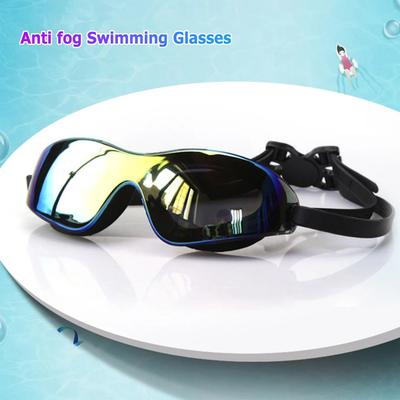 Electroplate Diving Glasses Adjustable Swim Pool Eyewear No Leaking Swim Sports Eyewear for Women Men Youth Kids