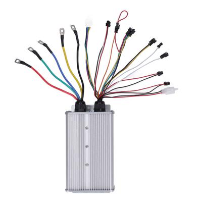 Kontroler roweru elektrycznego 48V 72V 60A Tryb Podwójny 18 Tranzystorowy Kontroler Sinusoidalny ze Złączem SM Rower Skuter Litowy