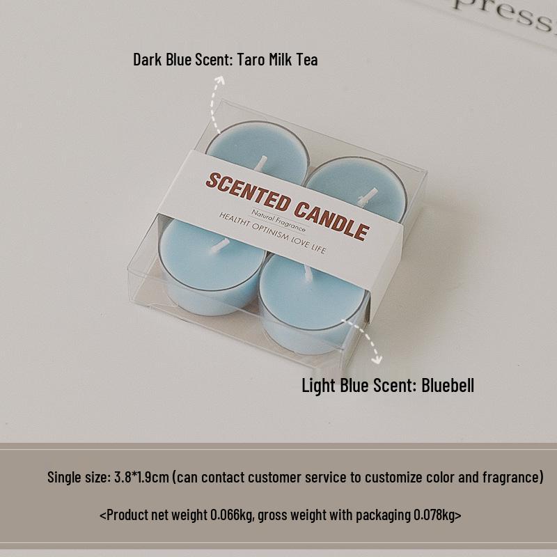 

Colorful Aromatherapy Tea Light Scented Candles - Handmade, 8-Hour Mini Atmosphere Boosters