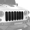 Front Mesh Grille Cover Protector Grill Insert Sticker For Jeep Wrangler JK 2007-2017 Honeycomb Decoration Accessories