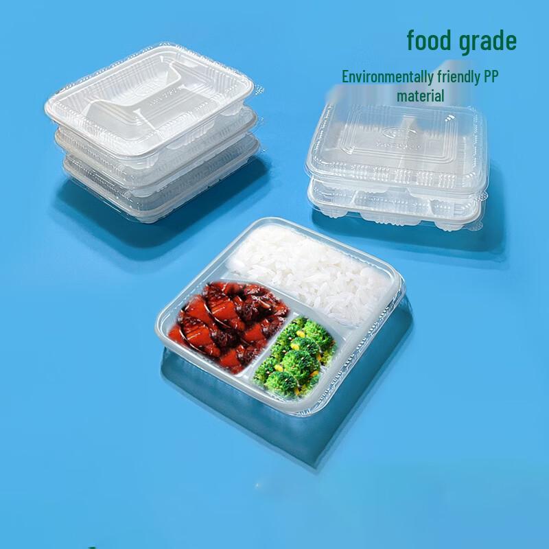 Jindinghui Disposable 5-Compartment Meal Prep Containers