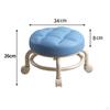 Ergonomic Rolling Stool for Home Office and Study