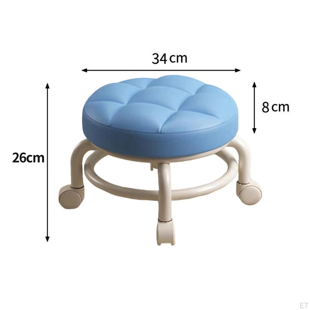 Ergonomic Rolling Stool for Home Office and Study