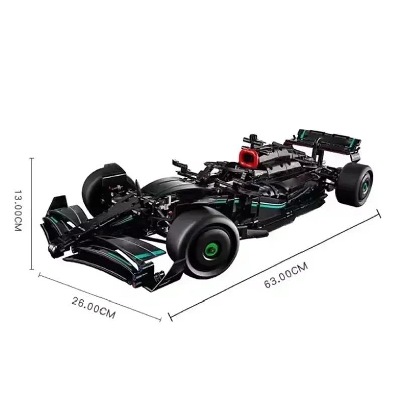 

F1 W14 E Технический 1642PCS Производительность Скорость Гоночный Автомобиль Строительные Блоки Кирпич Совместимость 42171 MOC Модель Автомобиля Автомобиль DIY Игрушка Подарки