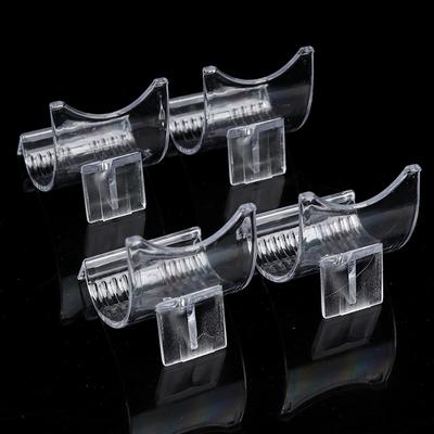 4Pcs/Set Acrylic Lighter Show Storage Easel Stand Base Mobile Display Shelf