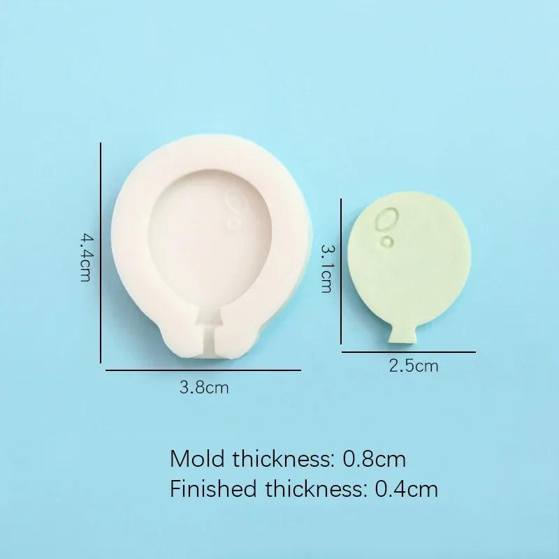 Cloud Star Moon Rainbow Silicone Fondant Mold Hot Air Balloon Chocolate Gumpaste Cake Molds 3D Cloud Mould Cake Decorating Tools