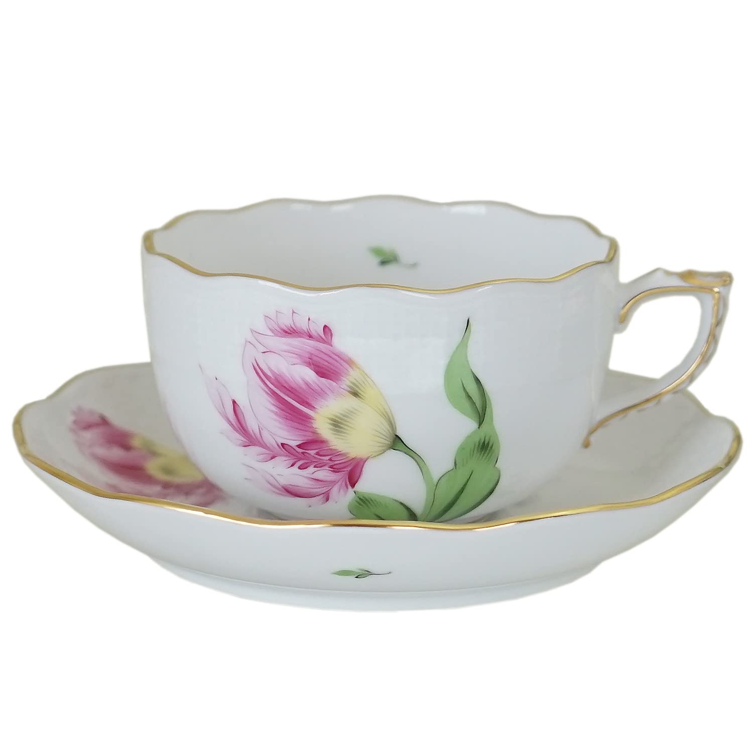 

Herend Hello Kitty Pink Teacup and Saucer, 200ml, Hand-Painted, 724000 KY-2 (00724000-KY-2) [Parallel Import]