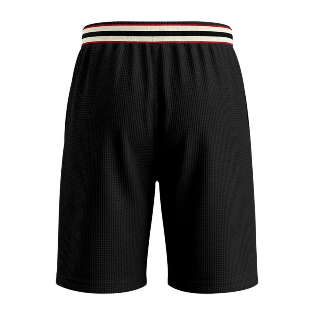 Men Casual Athletic Shorts Drawstring Waistband Relaxed Fit Breathable Knit Fabric for Everyday Wear