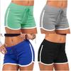 Nuovi Pantaloni da Tuta Estivi Casual alla Moda Sottili con Laccio da Scarpa Yoga Taglie Forti Pantaloncini Corti da Donna per Corsa