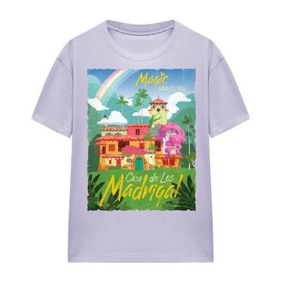 Encanto Damen/Damen Magie erwartet Sie... Casa De Los Madrigal Poster T-Shirt
