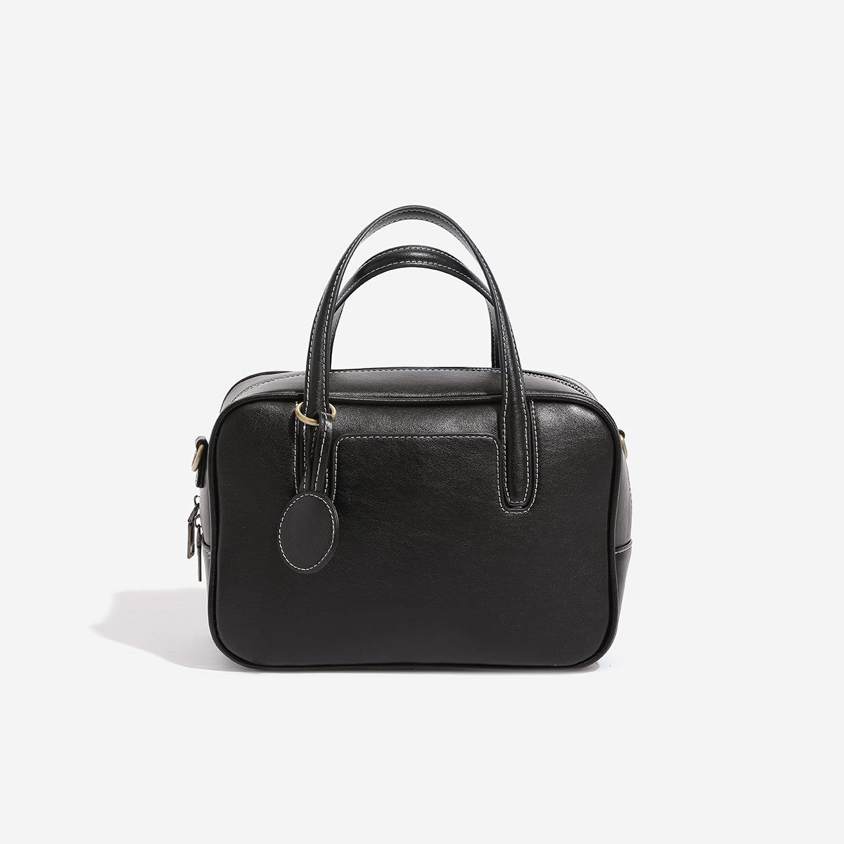 

Весна 2025 Ретро Портативная Сумка-Боулинг для Поездок - Большая Вместимость, Высокий Класс, Дизайн Кроссбоди и На Одно Плечо