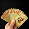 Black Gold Playing Cards Plastic Waterproof Poker Card Multi-Holiday Practical Party Board Game Toy For Family Group Game Night