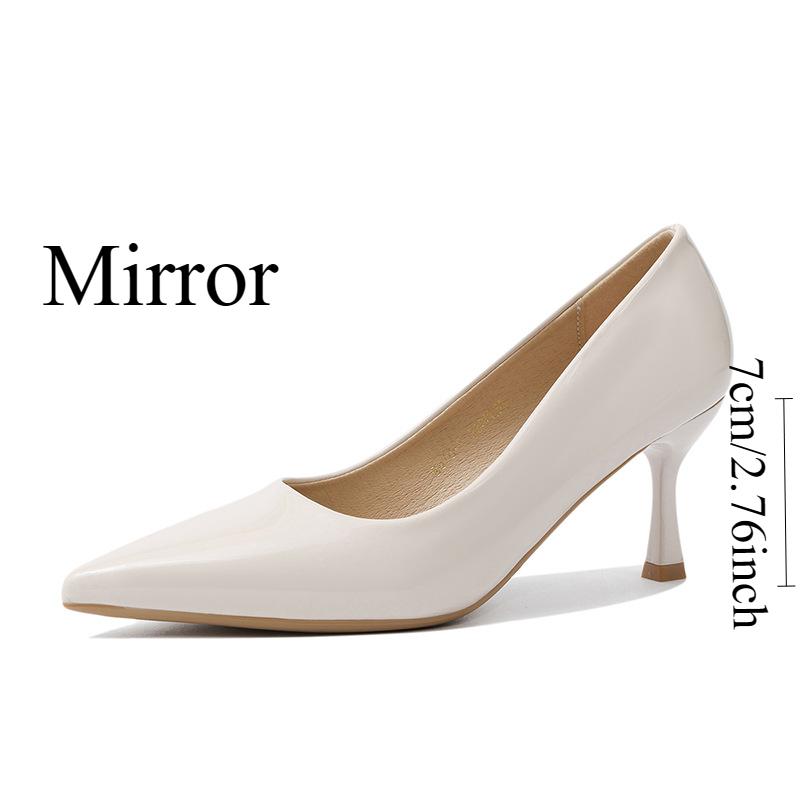 Pantofi cu toc înalt sexy profesioniști, cu vârf ascuțit, pantofi de lucru la modă, pantofi cu temperament pentru femei, pantofi de navetă