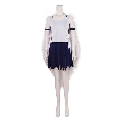 Fantasia Prinzessin San Cosplay Kostüm Anime Mononoke Hemd Rock Halskette Frauen Kleidung Outfits Halloween Karneval Party Anzug