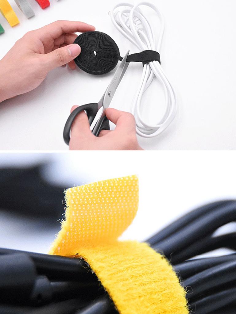 7 Colors Garden Twine Plant Ties Nylon Plant Bandage Garden Hook Loop Bamboo Cane Wrap Support Garden Accessories