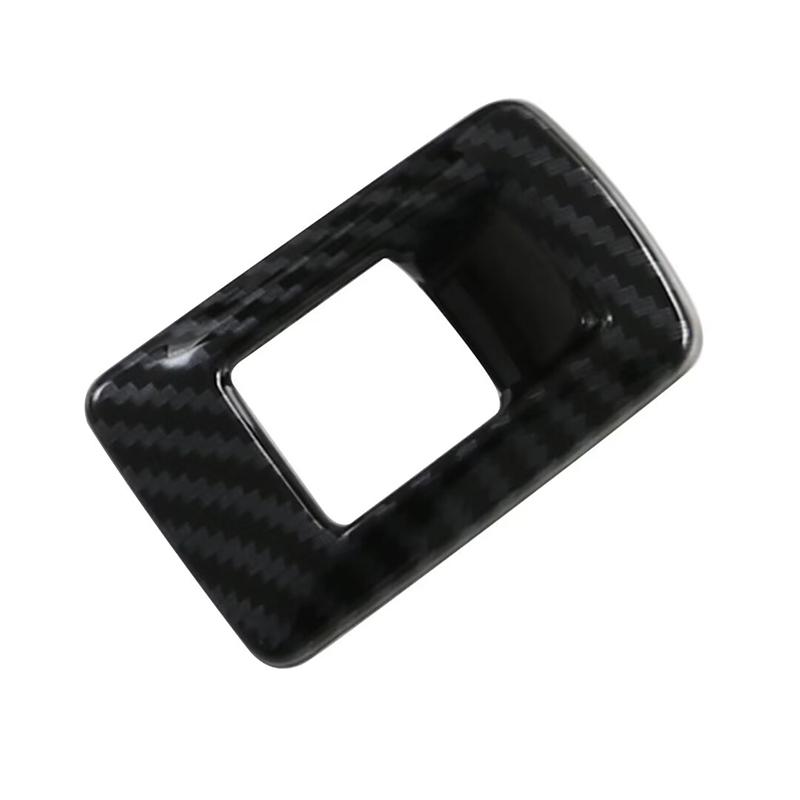 For BMW 5 Series  2024 2025 Car Accessories Carbon Fiber Style Tail door cover Switch Button Control Panel Cover Trim Bezel