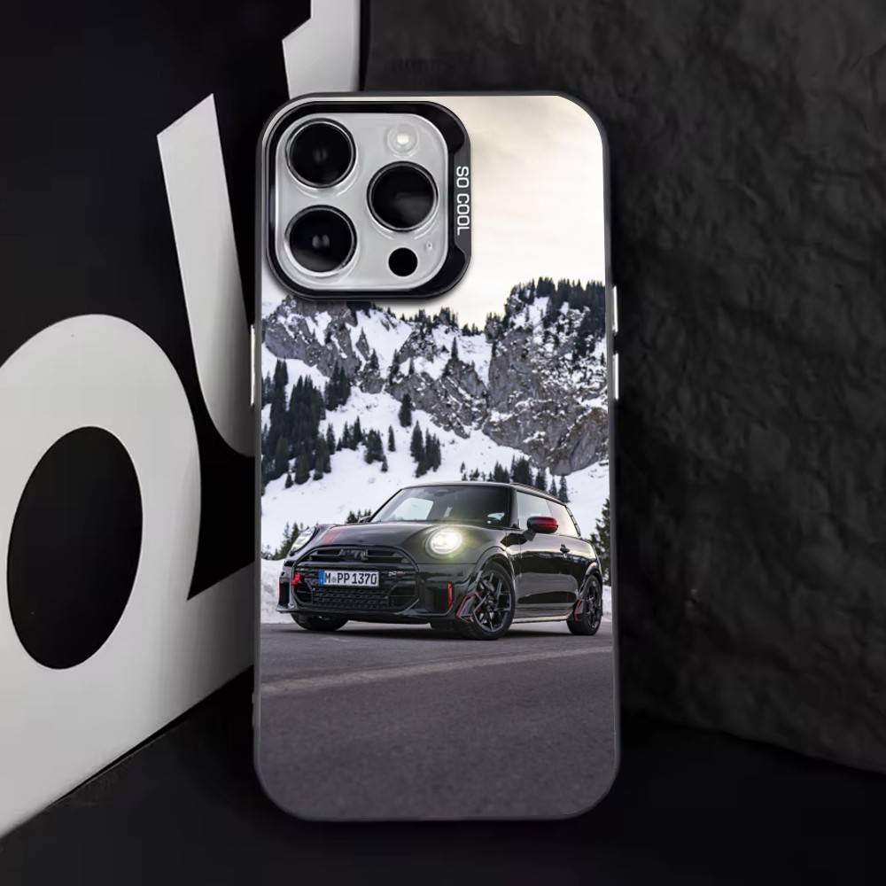 

Cooper Phone Case For iPhone 17,16,15,14,13,12,11 Plus,Pro Max,XS,Colorful Silver Black Cover iPhone17promax
