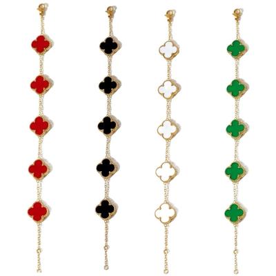 Fashionable Four-leaf Clover Bracelet Light Luxury High-end Women's Jewelry