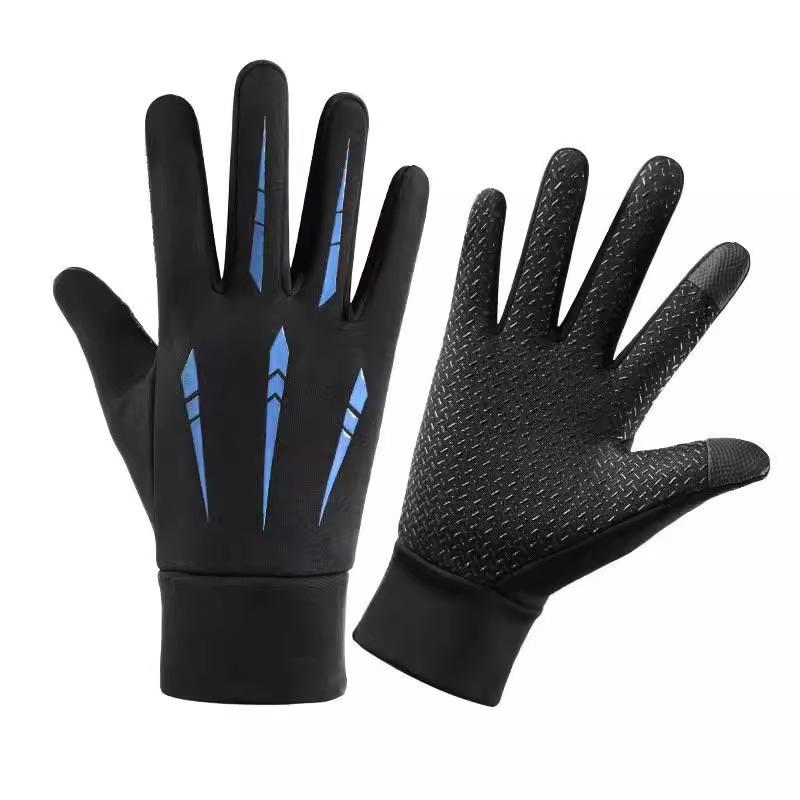 Unisex Windproof Touchscreen Cycling & Skiing Gloves for Autumn/Winter - Split Finger Design for Warmth and Cold Protection