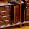 Miniature Wooden Cabinet Model For Dollhouses Accessories DIY Craft Project Bedroom Living Room Tiny House Scene Decoration