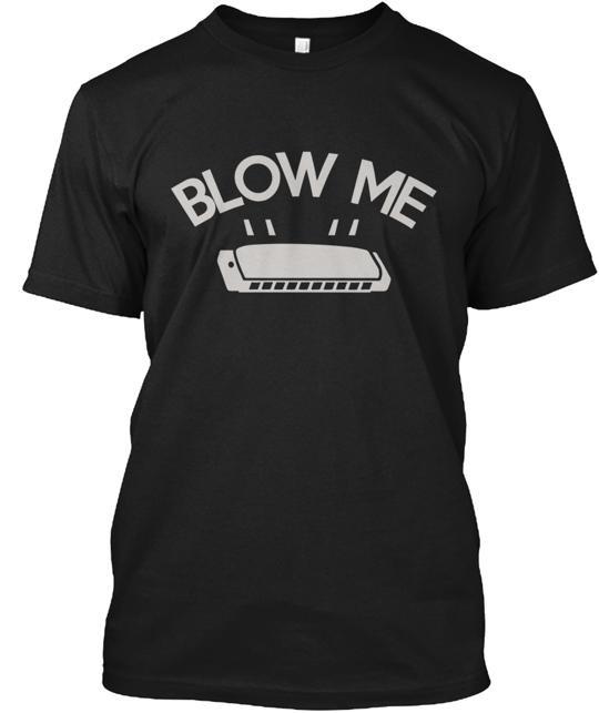 

Футболка Blow That Harmonica Сделано в США Размеры от S до 5XL Унисекс XXL