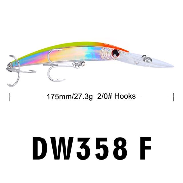 

170 мм 27 г Профессиональные рыболовные приманки Жесткая приманка для дайвинга 2-4,5 м Качественные воблеры Минноу Искусственная приманка Снасти