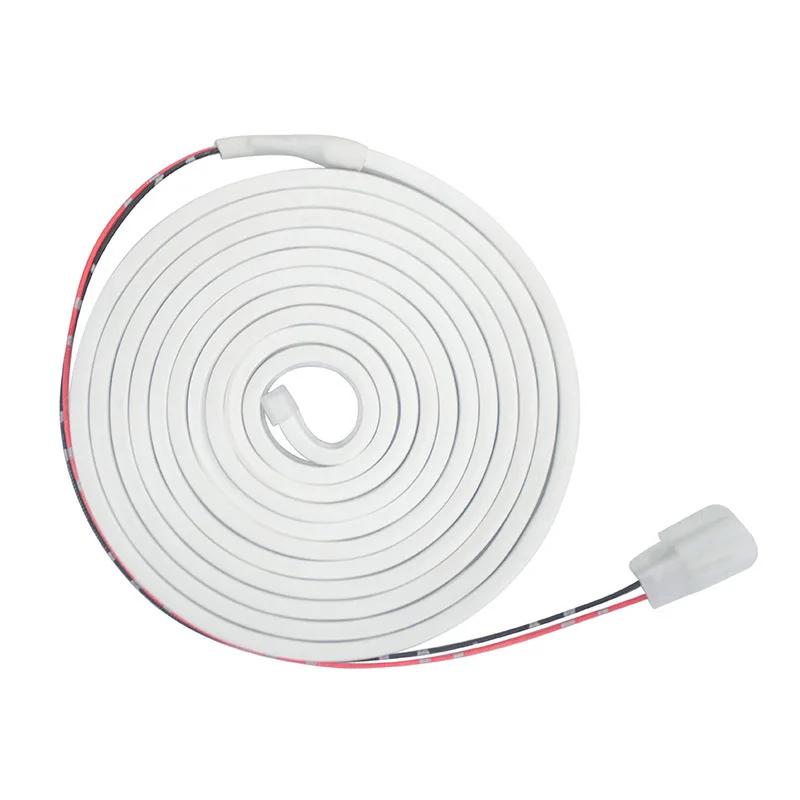 For Tesla Model Y Juniper 2025 Front Trunk Frunk LED Ambient Surround Light Flexible Silicone Strip Decorative Lamp Accessories