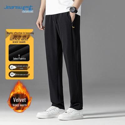 Jeanswest Men's Winter Fleece-Lined Casual Pants