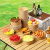 Disposable Kraft Paper Round Food Containers
