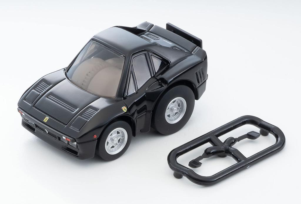 TOMYTEC ChoroQ Zero Ferrari GTO Black Finished Product Z-82b