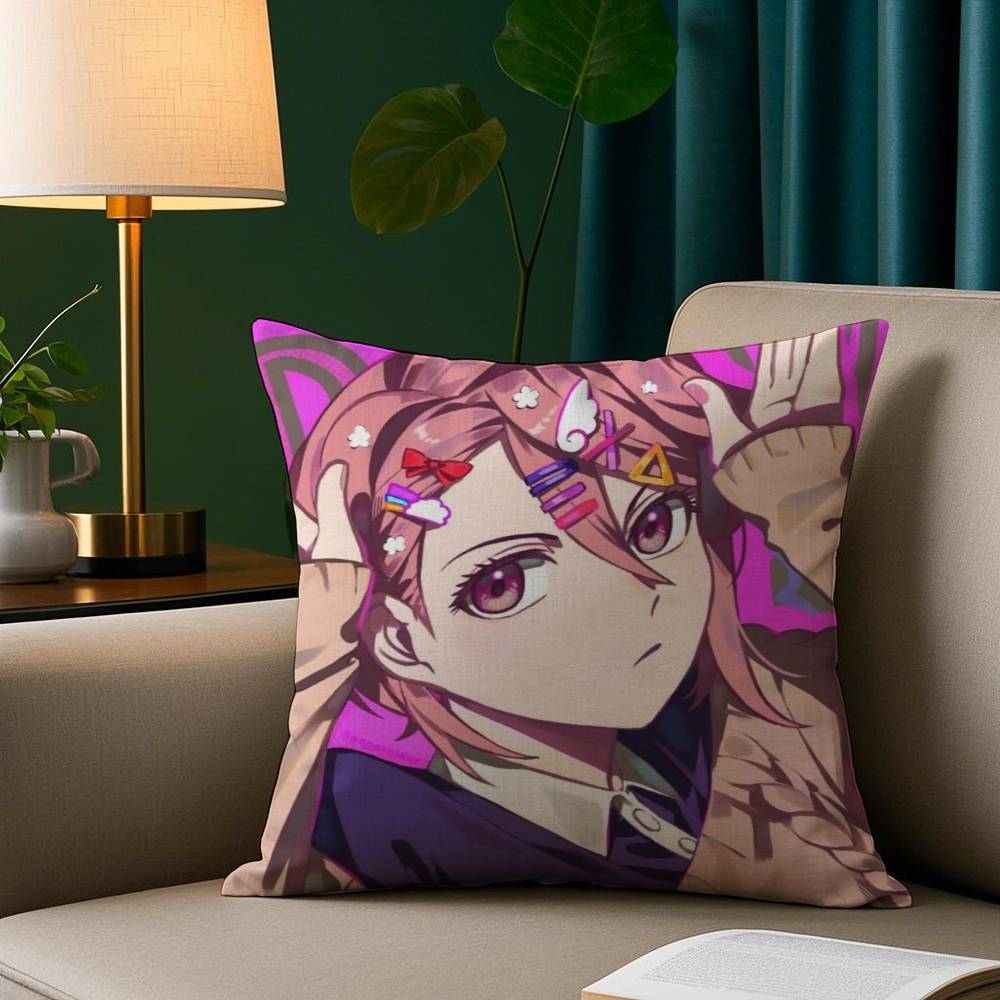 Anime D-Dandadan Cute Pillow Case Plush Fabric Soft Pillowcase Double Sided Print Sofa Cushion Cover Throw