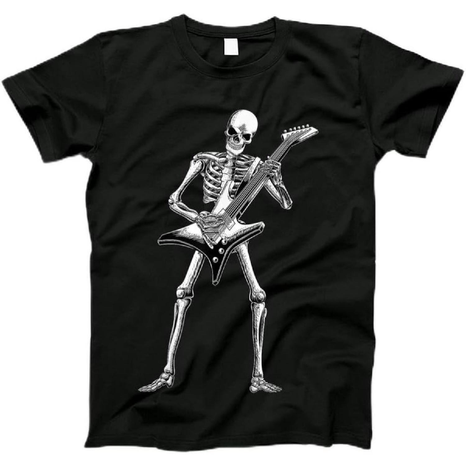 

Skeleton Guitarist Rock and Roll Band Shirt Guitar Halloween T-Shirt T-Shirt, Tanktop, Long Sleeve, Sweatshirt, Hoodie for Men, Women, Kids XXXXXL різнокольоровий