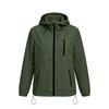 Women's Lightweight Casual Hooded Windbreaker Jacket Drawstring Waist Long Sleeve Zip Up Outerwear for Outdoor Activities