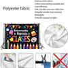 2D Regreso a Clases Backdrop, Colorful Spanish Classroom Photography Background