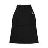 Colección Acg Color Sólido Cargo Impermeable Desmontable Cremallera Casual Falda Larga Mujer Parte inferior Negro FN1970-010