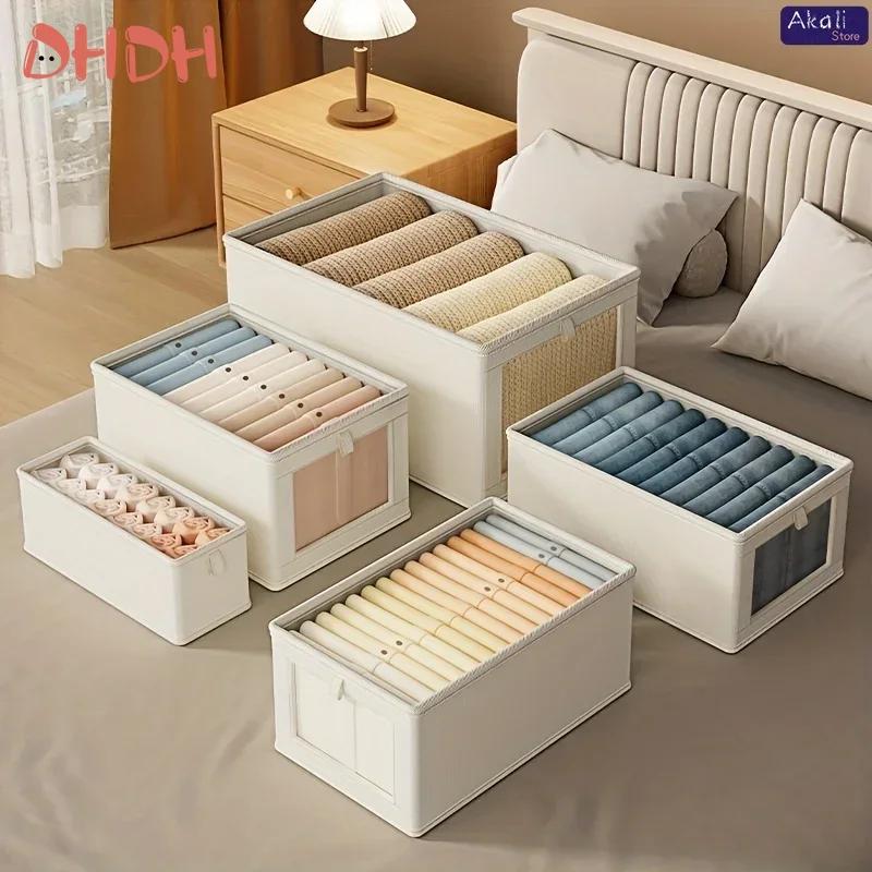 Boîte de rangement pliable pour vêtements, organiseur de placard pour vêtements, pantalons, organiseur de placard, organiseur de tiroir, rangement de jouets