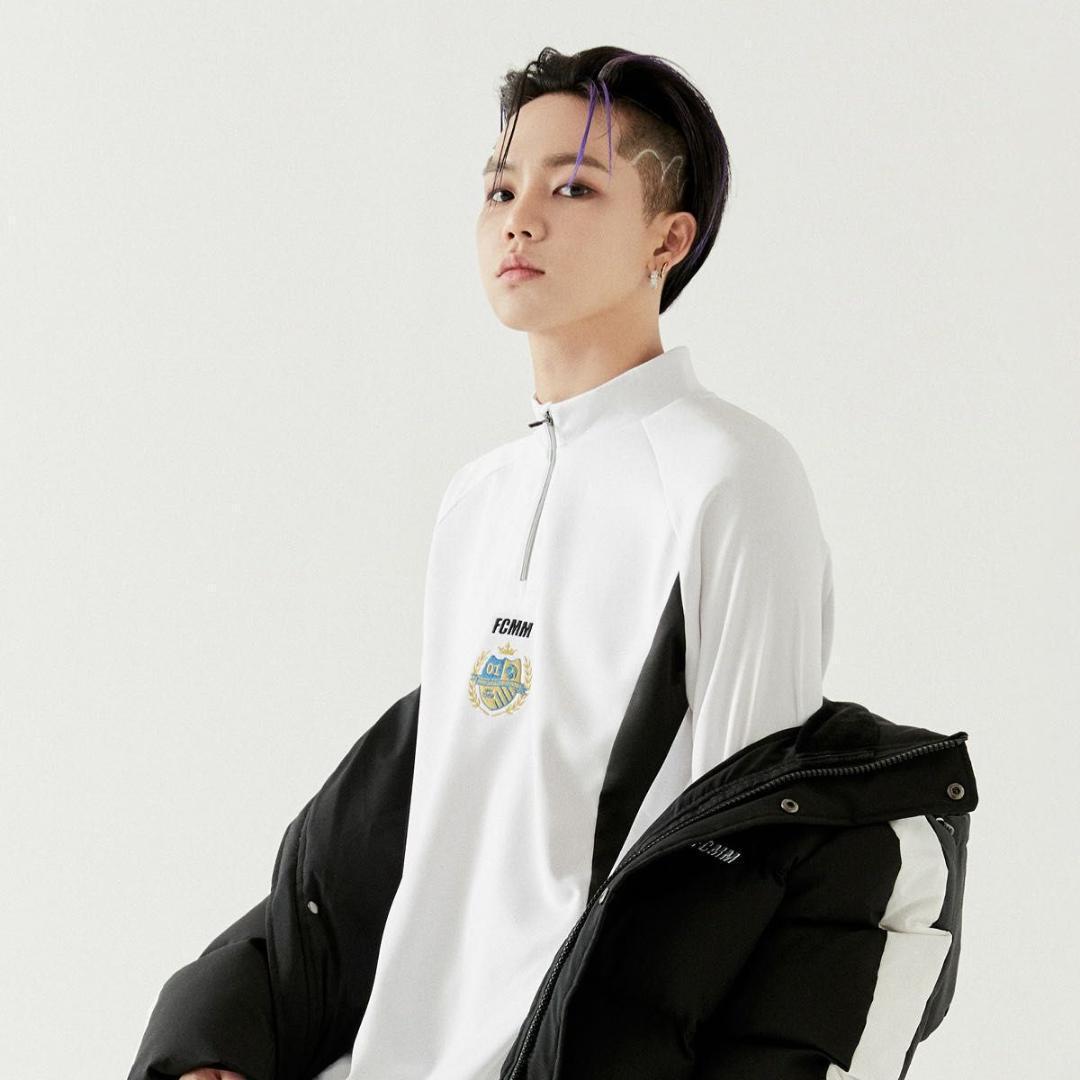 

[USED] TREASURE FCMM Hyunseok wears zip-up jacket, size L