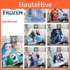 Princess Elsa Flannel Blanket Soft And Cozy Cartoon Print Blanket For Kids 150*200 Size