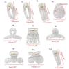10 PCS Clear Hair Pins DIY Hair Accessories Clear Hair Grips Acrylic Material DIY Small Hair Clip Hair Clamp for Hair
