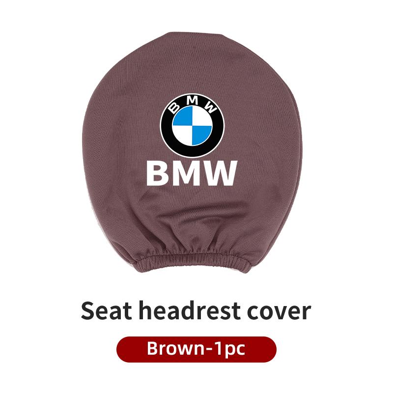 MHLZ2 Hot 2025 Car Seat Headrest Protective Cover Anti-Dirty Pillow Protector  For BMW X3 X5 M5 M3 E46 E90 E60 F10 E39 F30 E36 G30 E87
