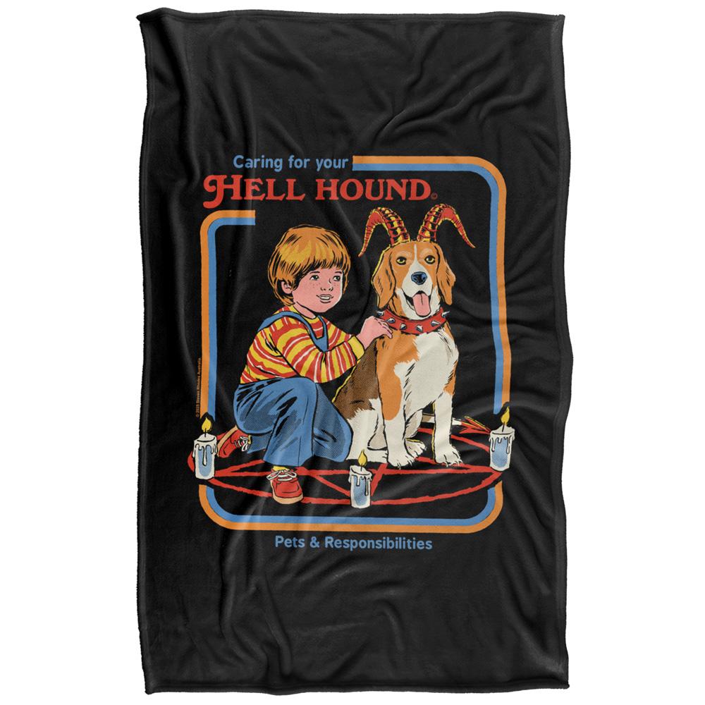 Steven Rhodes Hell Hound Soft Touch Blanket